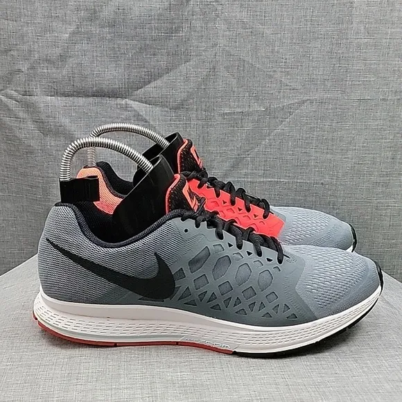 Nike Zoom Pegasus 31 Men’s Size 13 Gray / Orange Running GS Sneakers 652925-403