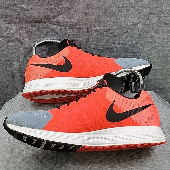 Nike Zoom Pegasus 31 Men’s Size 13 Gray / Orange Running GS Sneakers 652925-403