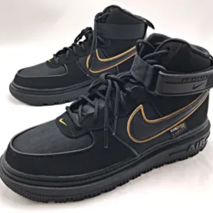 Nike🥾Air Force 1 Boot 'Black University Gold' - DO6702-001 - Men’s Size 7