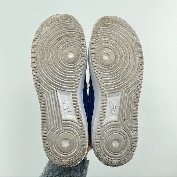 Nike Air Force 1 Low LV8 GS Double Layered Indigo Force BV1084-400 Sneakers 7Y