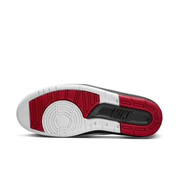 Nike Air Jordan 2 'Chicago' DX2454-106 Men's 5 White Leather Casual Shoes EFAS43