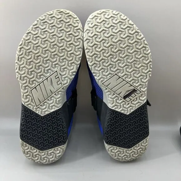 Nike Metcon Sport Men Size 13 Shoes Blue Hook &amp; Loop Training Sneaker AQ7489-071