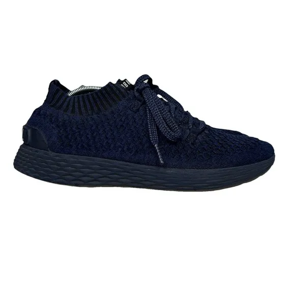 No Bull Midnight Navy Diamond Knit Running Sneakers Shoes Men's Size 12