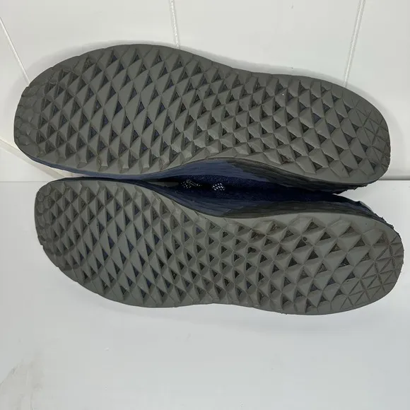 No Bull Midnight Navy Diamond Knit Running Sneakers Shoes Men's Size 12