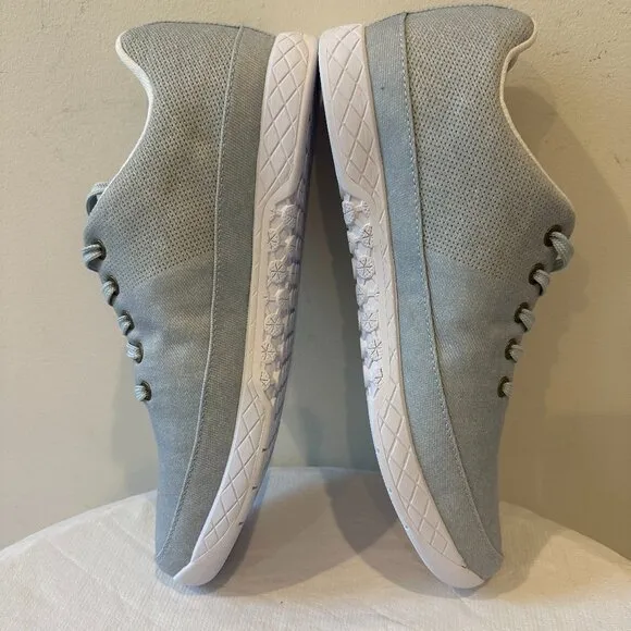 NoBull Men's Canvas Trainer Sneakers Blue Size M (10) W (11.5)