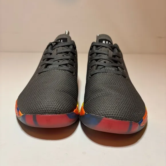 Nobull Unisex Trainer Gray Multicolor Running Shoes Sneakers Size M 7.5 W 9