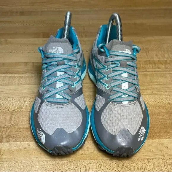 North Face Ultra TR Running Shoes Vibram hiking Athletic Sneakers Size 6 Blue