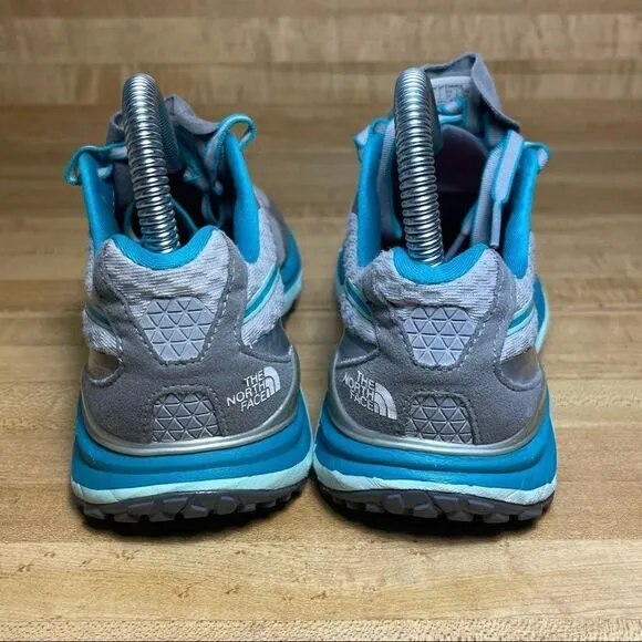North Face Ultra TR Running Shoes Vibram hiking Athletic Sneakers Size 6 Blue