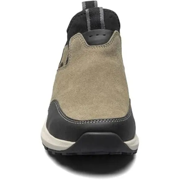 Nunn Bush Men's Slip-On Water Resistant Chelsea Boots Taupe Black Size 10 NWT