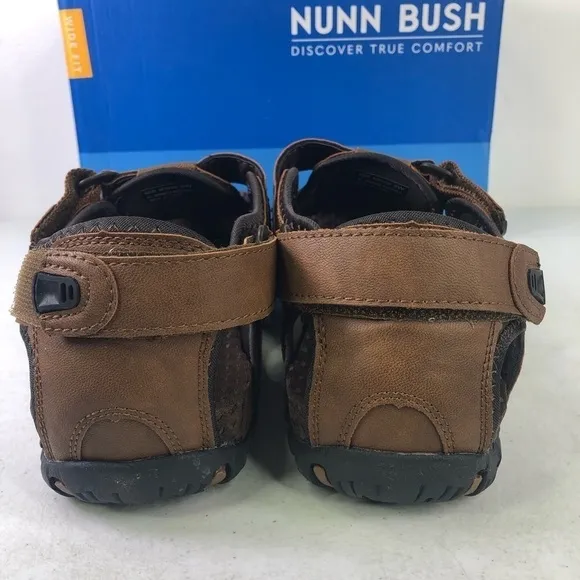 Nunn Bush RioBravo Tan Sandal Shoes Size 9W