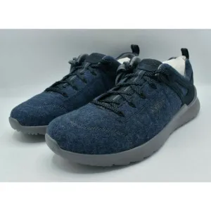NWB Keen Mens Size 11.5 Highland Arway Navy Steel Grey Hiking Shoes 1025561