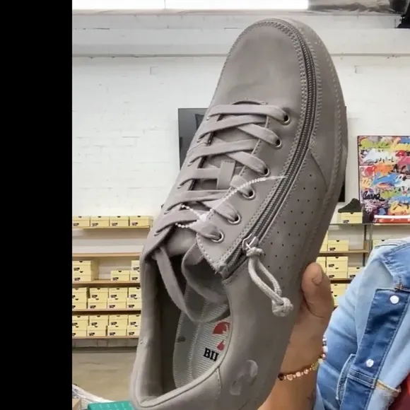 NWOB Billy Men's Gray Casual Sneakers size 12