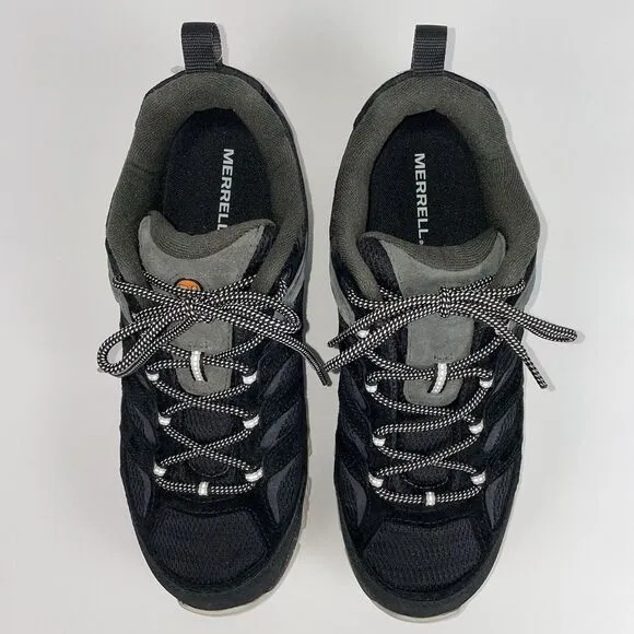 NWOB Merrell Moab 3 11.5 W Black Athletic Trail Hiking Shoes Sneakers‎ Trekking