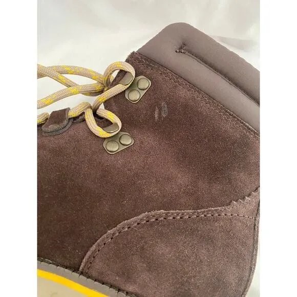 NWOT Cole Haan Zerogrand Hiker Boots Brown and Yellow - Size 11.5