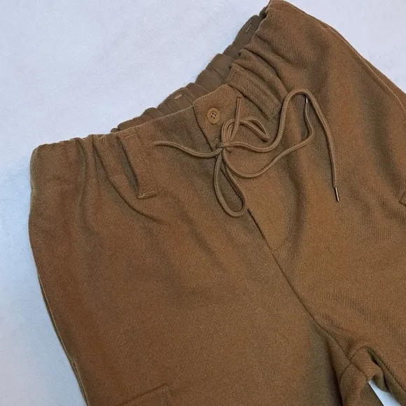 NWOT Free People Charli Wool Longline Bronze Brown Cargo Shorts size XS