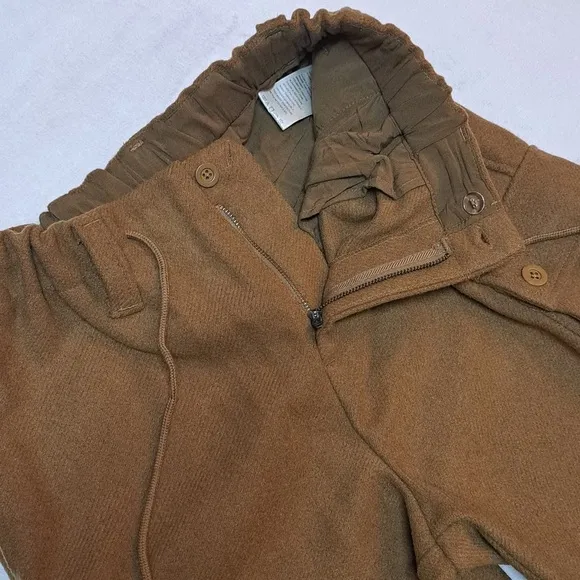 NWOT Free People Charli Wool Longline Bronze Brown Cargo Shorts size XS