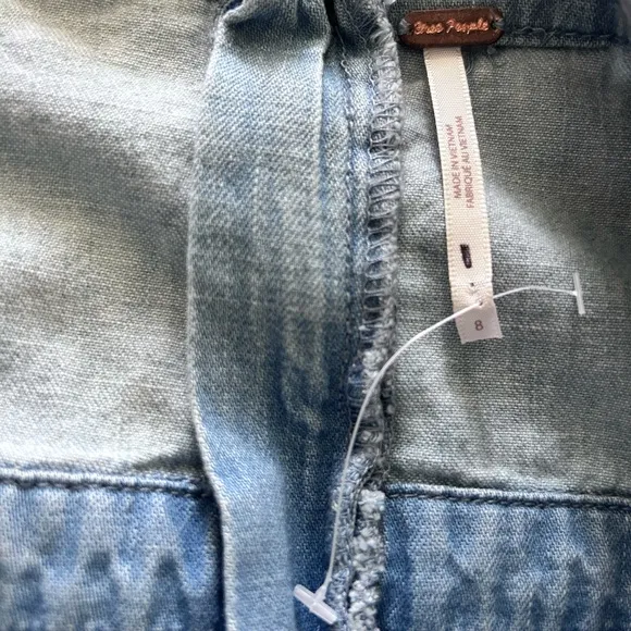 NWOT Free People, Picture Perfect Midi, Size 8 in Indigo