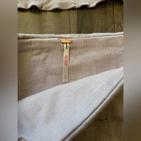 NWOT free people Soleil Set skirt set