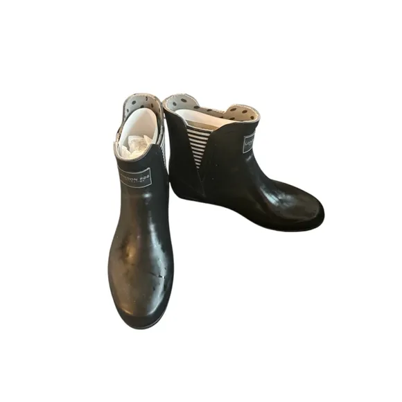 NWOT Picadilly‎ London Fog Rain Boots, Size 8, Black