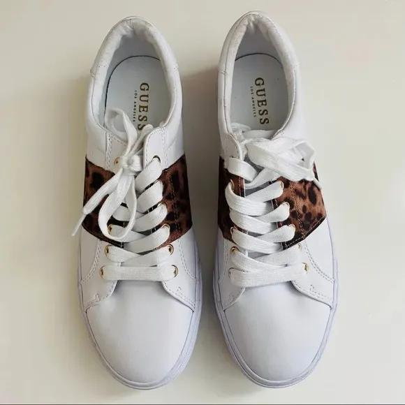 NWOT Guess Leopard Sneakers