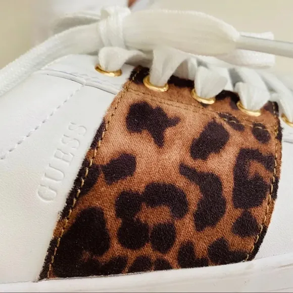 NWOT Guess Leopard Sneakers