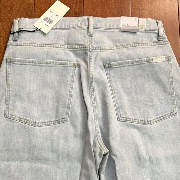 NWT 7 For All Mankind Women's Uhr Cropped Jo Jeans size 31