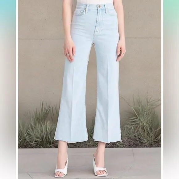 NWT 7 For All Mankind Women's Uhr Cropped Jo Jeans size 31