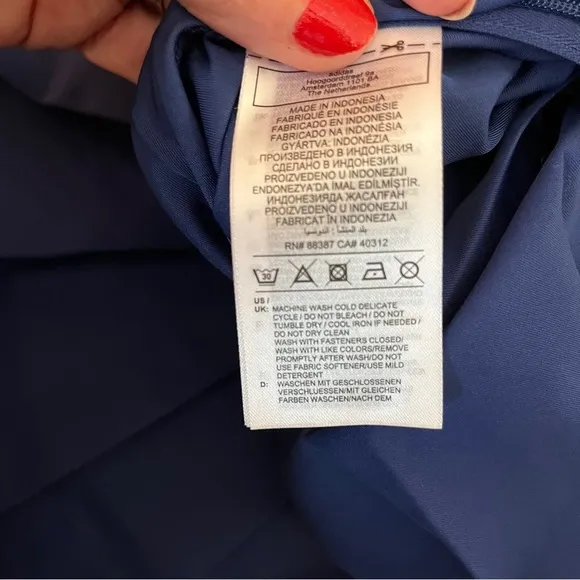 NWT Adidas blue pleated skirt