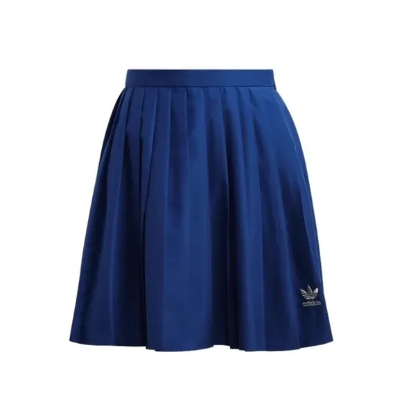 NWT Adidas blue pleated skirt