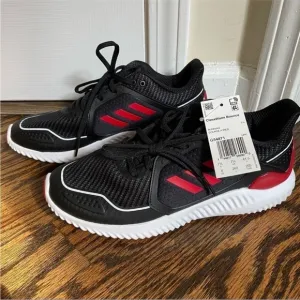NWT Adidas Climawarm Bounce Running Sneakers Black Red G54871 Men’s Size 8
