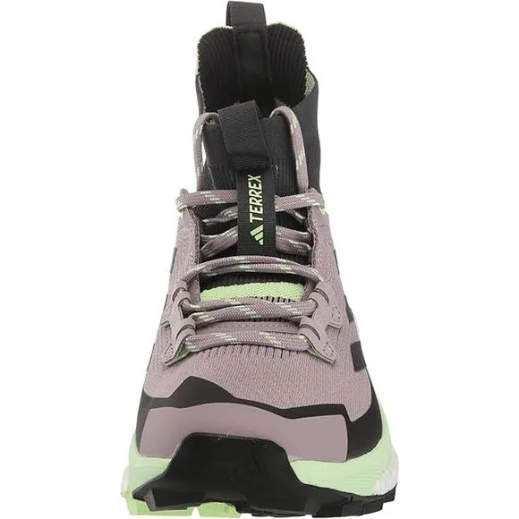 NWT Adidas Women's Terrex Free Sneaker,Preloved Fig/Carbon/Green Spark-Sz 8.5