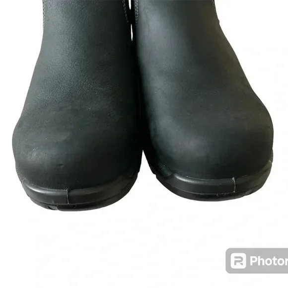 NWT Avenger Mens Foreman Romeo Black Leather Work Boots Sz 14 M Composite Toe