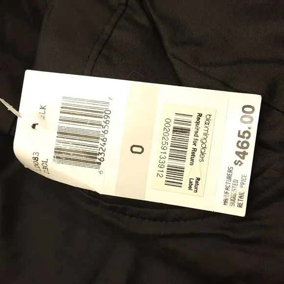 NWT, Elizabeth and James Black Bustier Dress