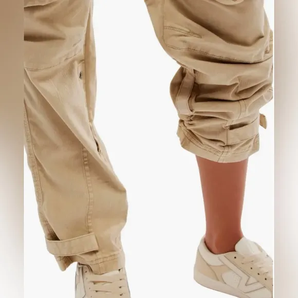 NWT Free People Can't Compare Slouch Cargo Pants, LARGE