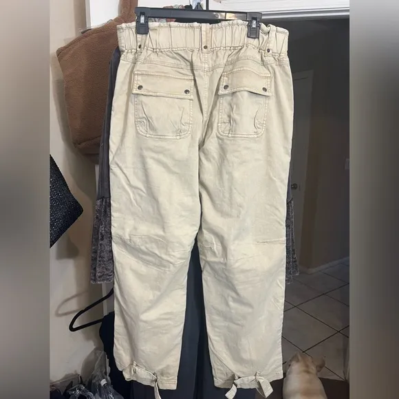 NWT Free People Can't Compare Slouch Cargo Pants, LARGE