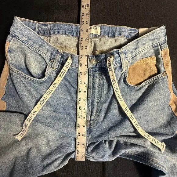 NWT Free People Zambi Slouchy Jeans Sz 32