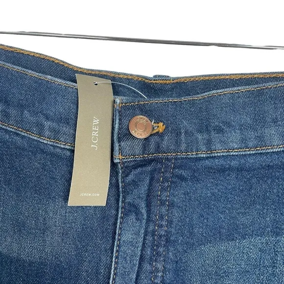 NWT J. Crew 9’’ Demi Boot Crop Jeans in Medium Wash Size 37