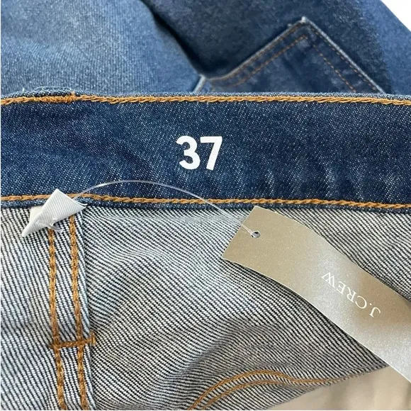 NWT J. Crew 9’’ Demi Boot Crop Jeans in Medium Wash Size 37