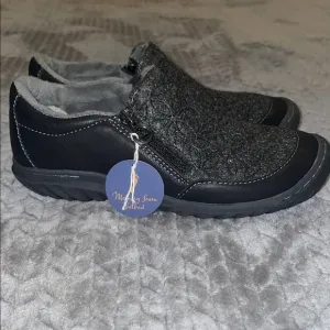 NWT JBU JAMBU CRIMSON MEMORY FOAM BLACK SHOES WOMEN'S SIZE 6.5M