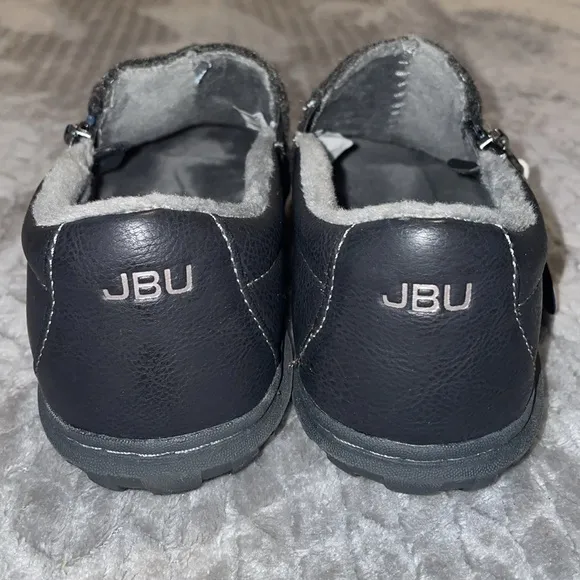 NWT JBU JAMBU CRIMSON MEMORY FOAM BLACK SHOES WOMEN'S SIZE 6.5M