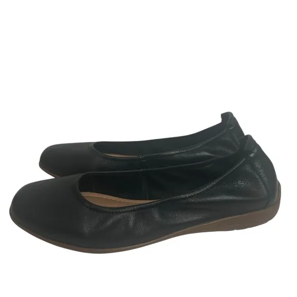NWT Josef Seibel Fenja Flat Shoes Sz 38 Black
