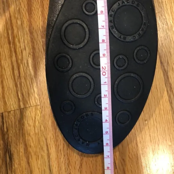 NWT Marc Jacobs metallic mouse ballet flat