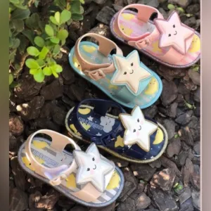 NWT MINI MELISSA Mar Sweet Dreams Kids Sandals Glow In The Dark Size 9T