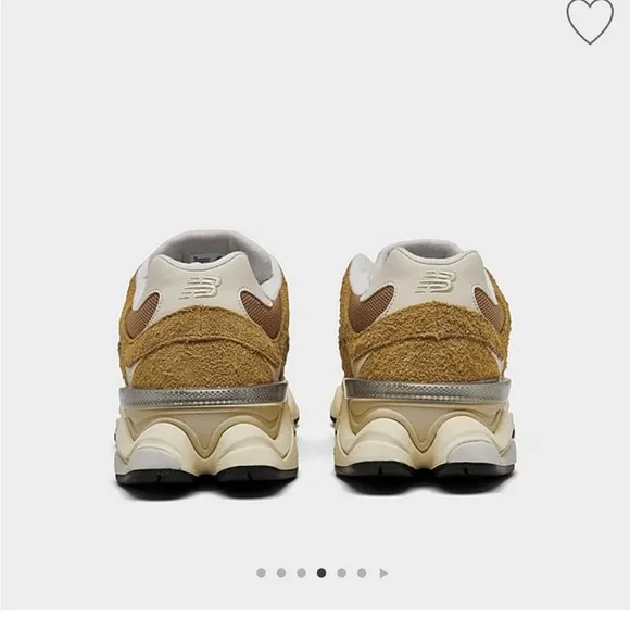 NWT NEW BALANCE 9060 CASUAL SHOES beige