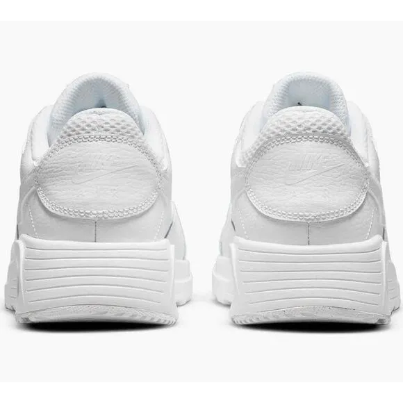NWT Nike Air Max SC White Mesh Leather Air Cushioning Sneakers Size 10