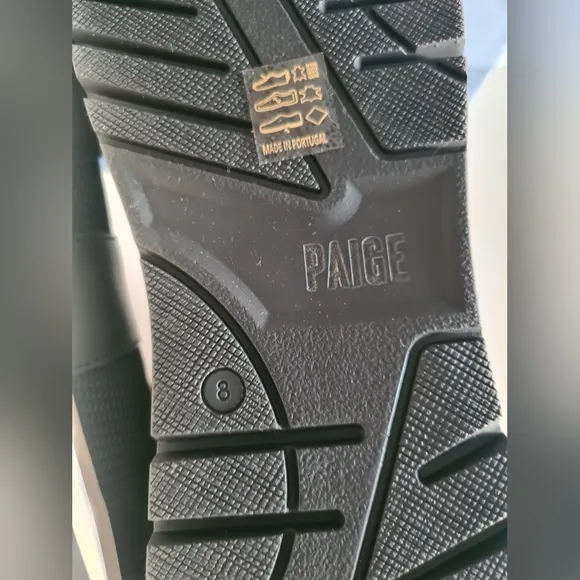 NWT Paige Maya Sneaker Black Size 8