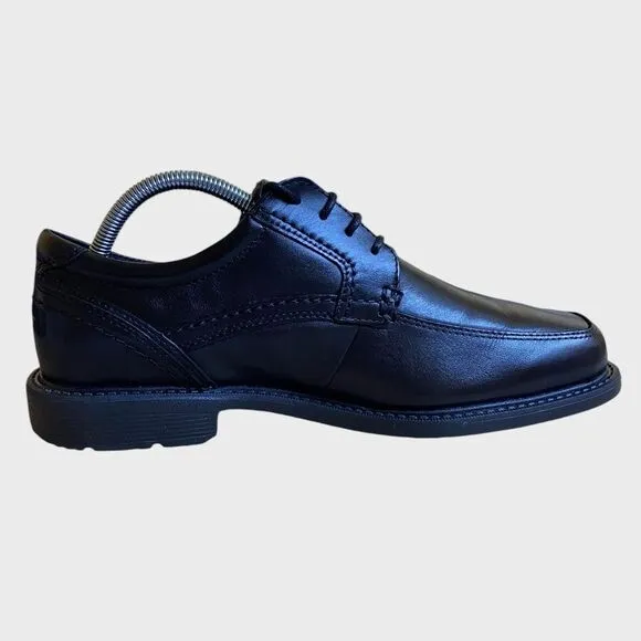 NWT Rockport Men's Style Leader 2 Oxford Shoes Size 8XW Black Leather A13013