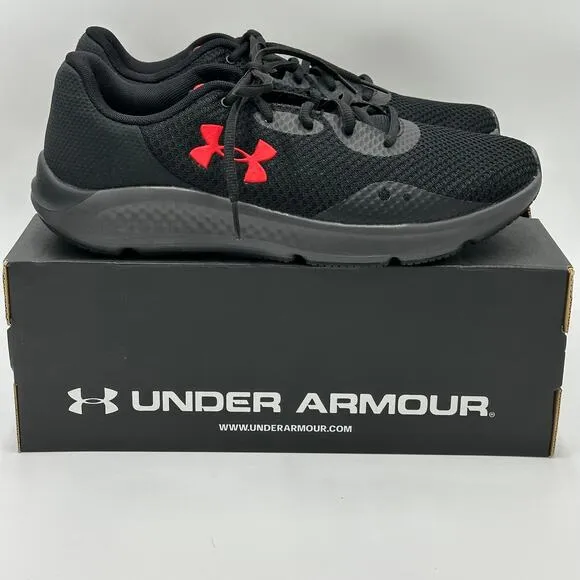 NWT Under Armour Charged Pursuit 3 Running Shoes Mens Size 10 4E Extra Wide $70