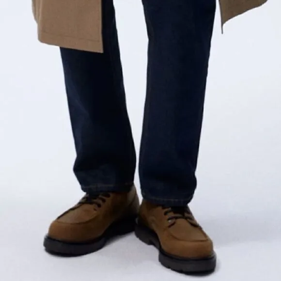 NWT Zara Men’s Leather Sport Shoes