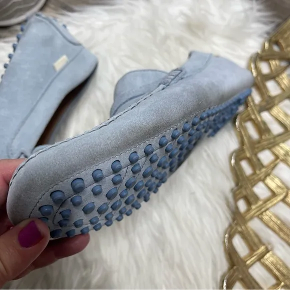 Oliver Cabell Blue Glacier Driver Loafer Shoes